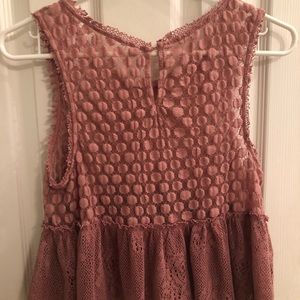 Free People Crotchet Top